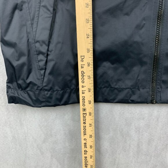 Mountain Hardwear Mens Rain Jacket XL Black Zip Waterproof Taped Seams Vapordry - Picture 10 of 13